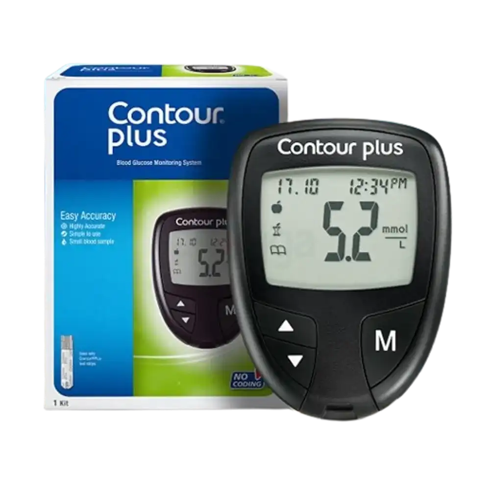 Multicare Shop-Contour Plus Auto-Coded Blood Glucose Monitoring ...
